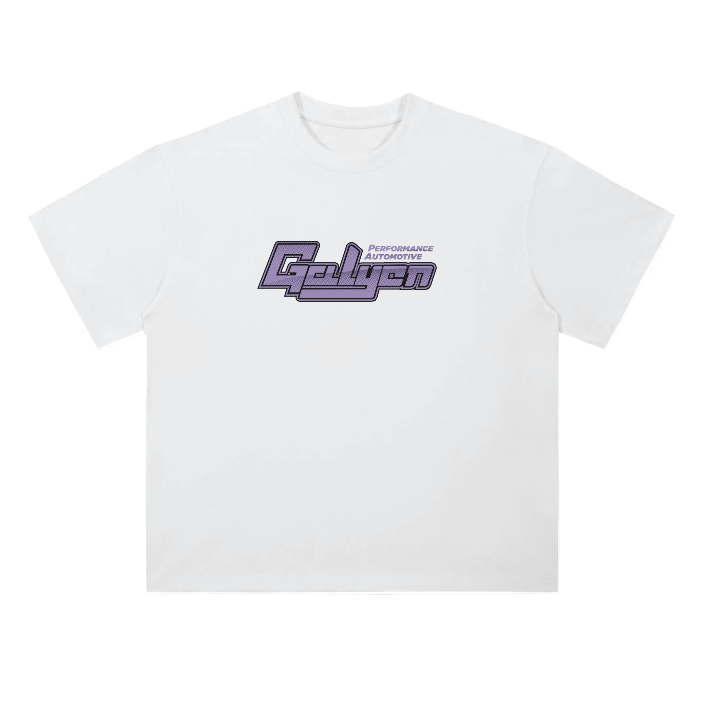 Two-Sided Cyberpunk Drop Shoulder Cotton T-Shirt