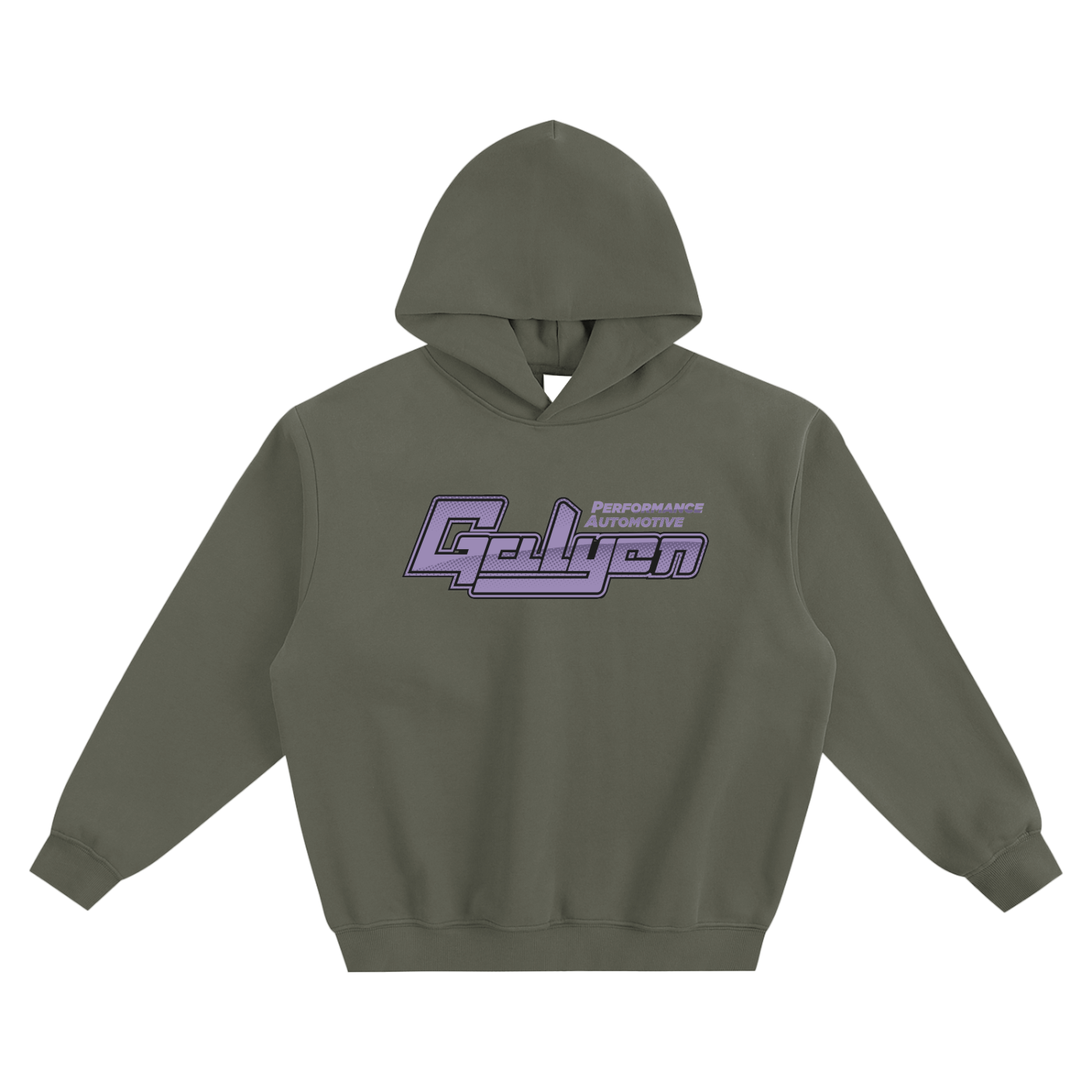 Cyberpunk AE71 Fleeced Boxy Hoodie